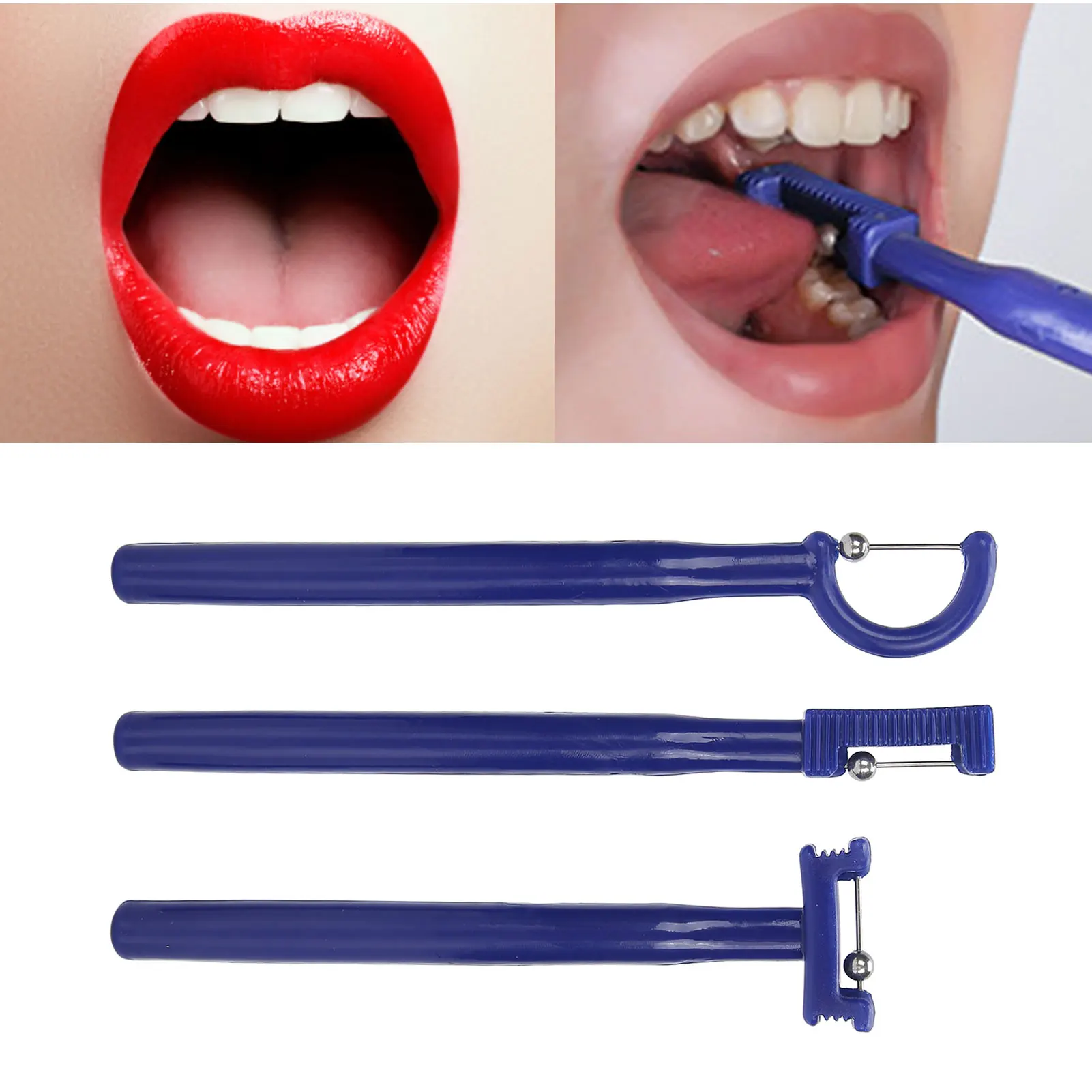 3Pcs Tongue Tip Exercise Tool Tongue Head Lateralization Lift Oral Muscle Training Exerciser Trainer for Kids Talking mouth exerciser massage tool face exerciser
