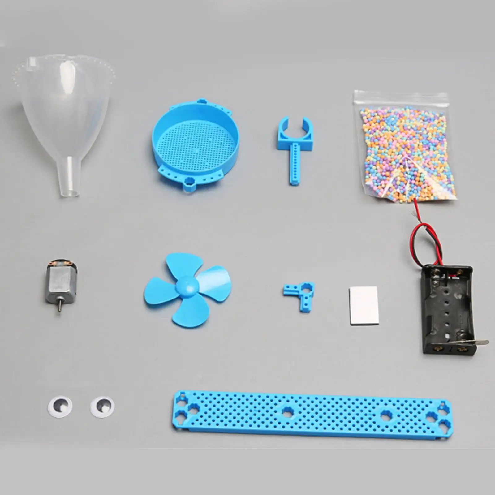 DIY Vacuum Cleaner Toy Science Project Learning Assembled Educational Physics Experiment for Kids Children Holiday Gifts