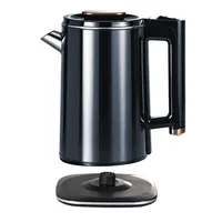 Bouilloire électrique domestique transfrontalière 2,5 l, petit appareil, bouilloire à eau bouillante rapide, acier inoxydable de grande capacité 2000 W 2