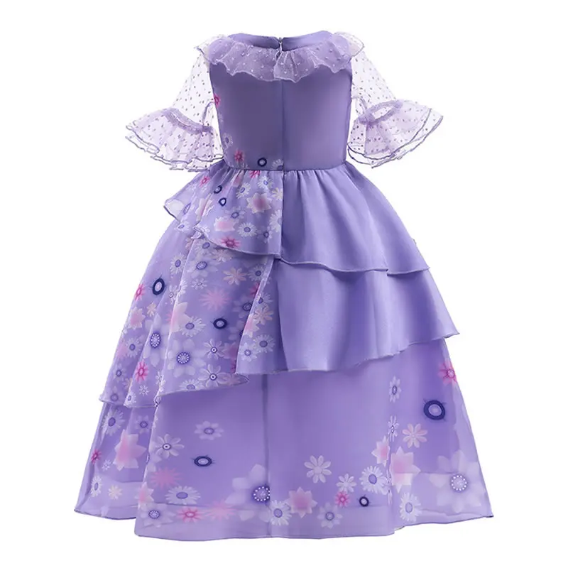 Disney Mirabel Isabela Princess Costume Dress Suit Kids Cosplay