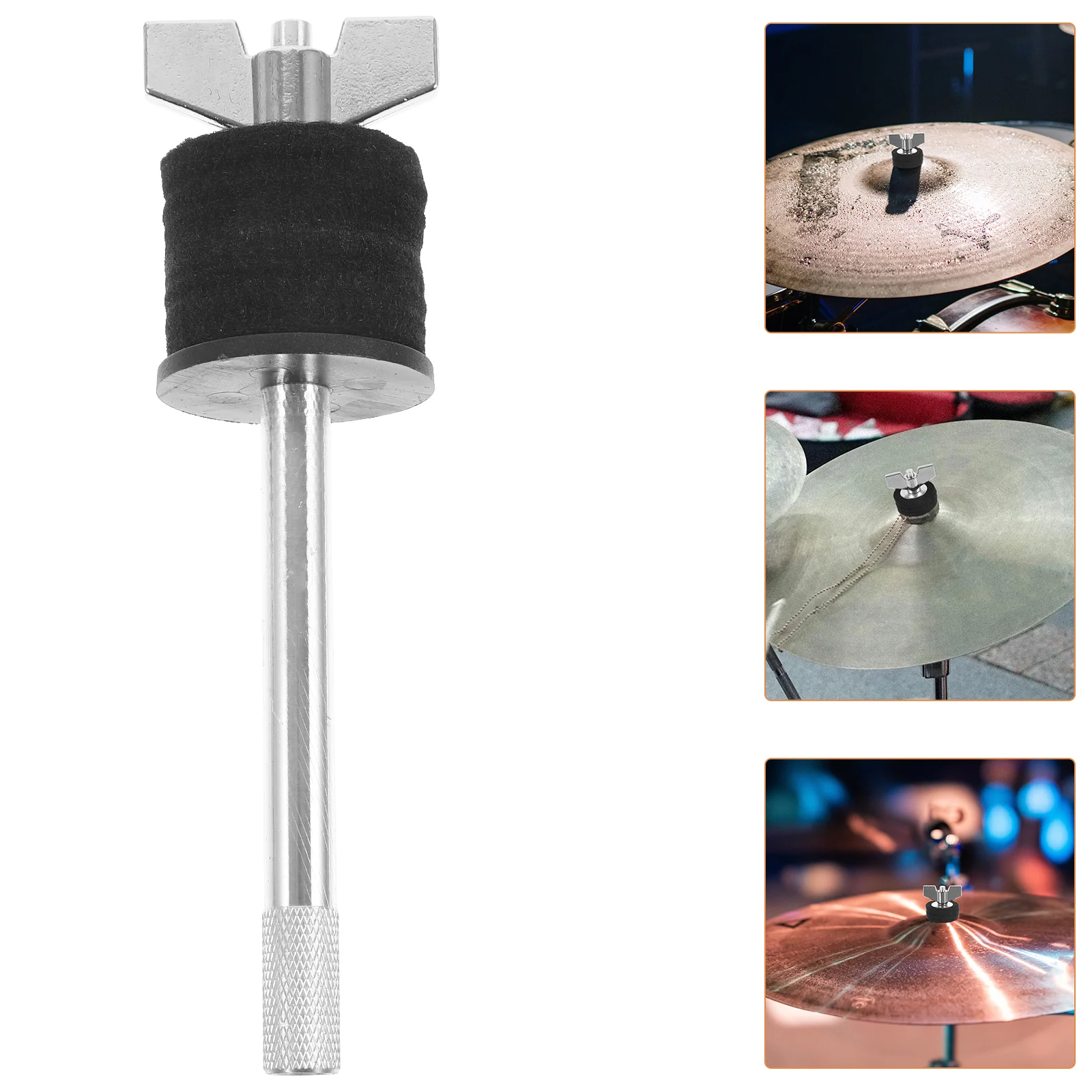 

Cymbal Stacker Percussion Cymbal Holder Cymbal Bracket Cymbal Extension Arm Attachment Percussion Accessories
