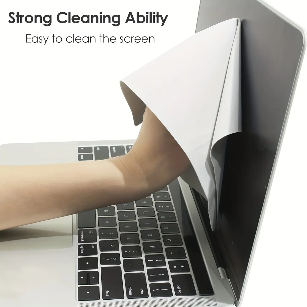 Premium Microfiber Keyboard Protector & Screen Cleaning Cloth