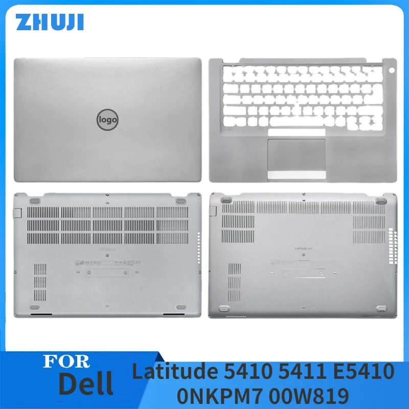 

New Laptop Cover for Dell Latitude 5410 5411 E5410 LCD Back Cover Palmrest Bottom Case Top Housing Replacement 0NKPM7 00W819