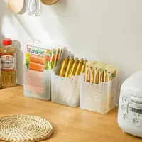 Refrigerator Food Storage Box Fruit Vegetable Fresh-Keeping Box Refrigerator Side Door Container Drawers Rack Kitchen Supplies 3