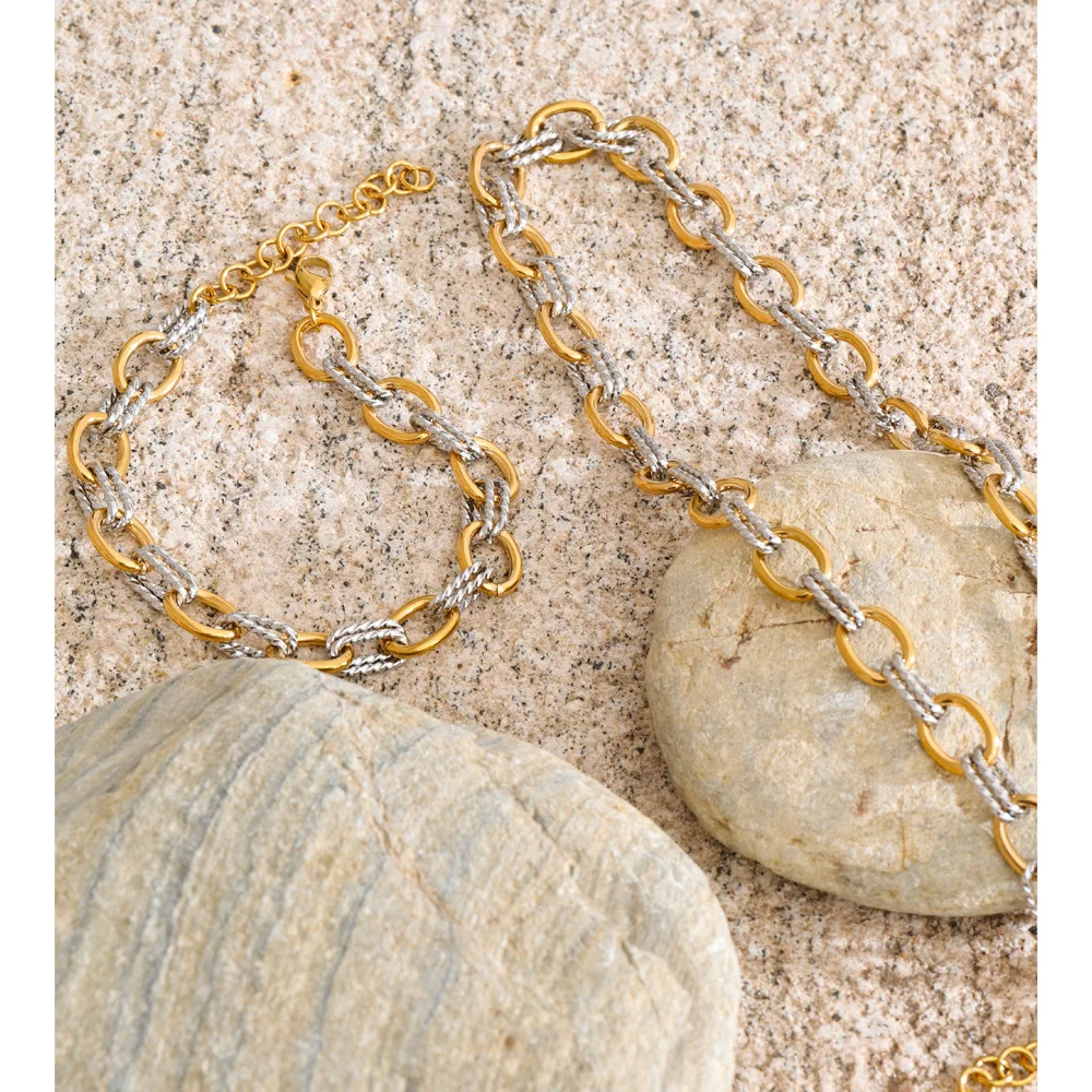 Yhpup Metal Chain Necklace Statement 2026 Waterproof