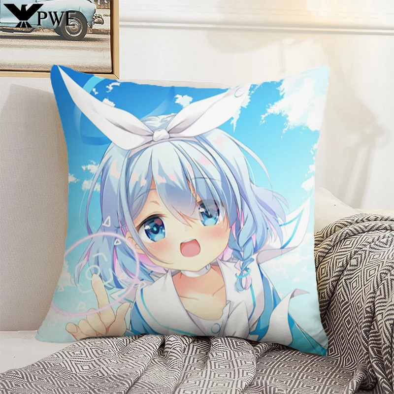 

Pillow Covers Decorative Pillows Covers Blue Archive Modern Women's Sofa Pillowcase 45x45 Cushion Cover 40x40 Decoration Bedroom