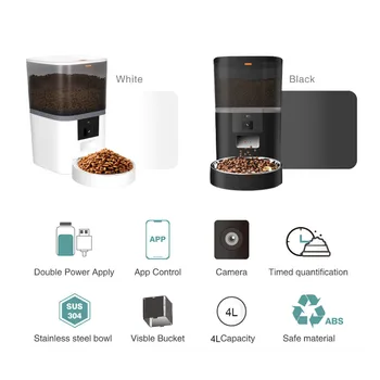 4L Automatic Pet Feeder with HD Camera - Image 6