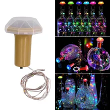 

6PCS Solar Wine Bottle Lights Solar Energy Cork Shaped LED Light Starry Light Wine Bottle Lamp Decor Waterproof