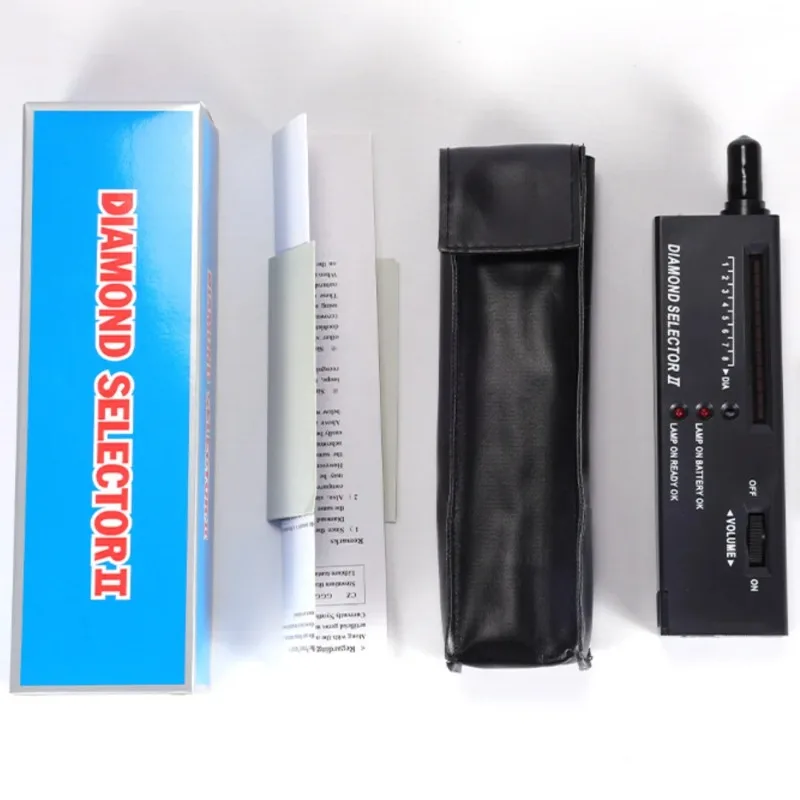 High Accuracy Diamond Tester Pen - Portable Professional Jewelry & Gemstone Identification Kit with LED Indicator