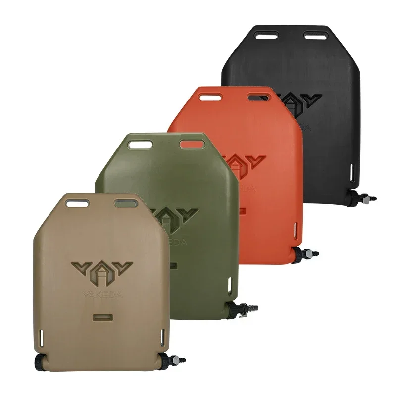 YAKEDA 전술 1.75L 물병 삽입 수화 대용량 주전자 안전 보호 야외 주전자 삽입 플레이트