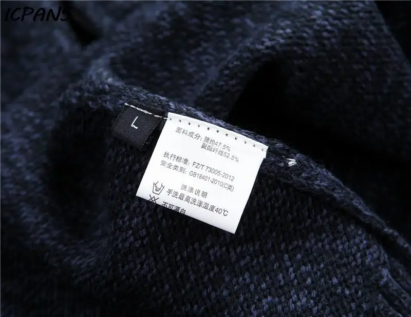 Shark Letter Vintage Zipper Male Sweater knitted Brand Clothing Striped Letter Mens Cardigan Autumn Coat Outwear Black Red