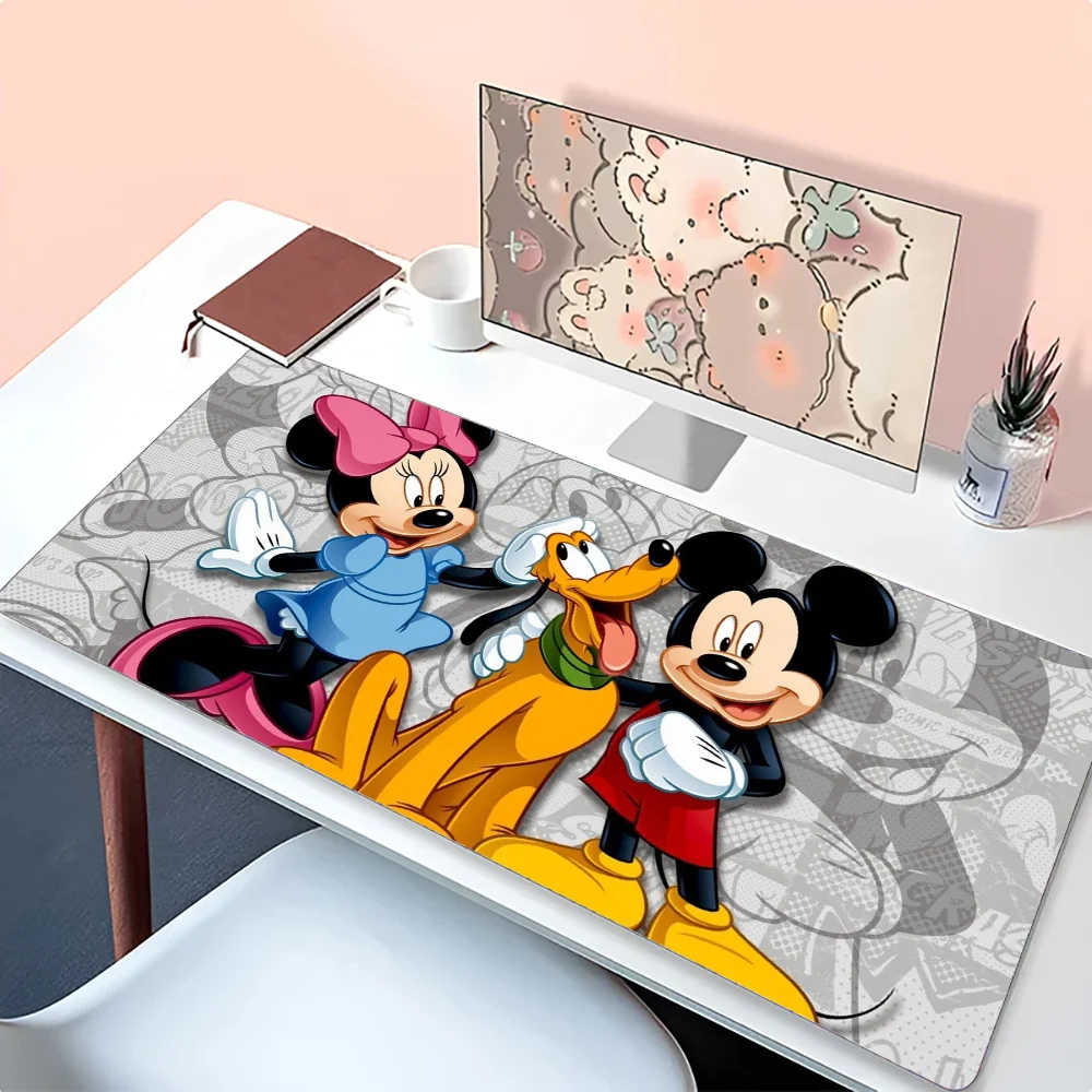1pc-Disney Mickey Floor Mat Mouse Mat Desk Mat With Pad Gaming Accessories Prime Gaming XXL Keyboard Pad Padding Mat 3