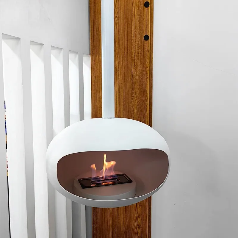 เครื่องทําความร้อนในร่มแบบแขวนติดเพดาน เตาผิงแอลกอฮอล์ชีวภาพแบบแขวน ติดเพดาน เตาผิงแอลกอฮอล์ชีวภาพแบบแขวน 1