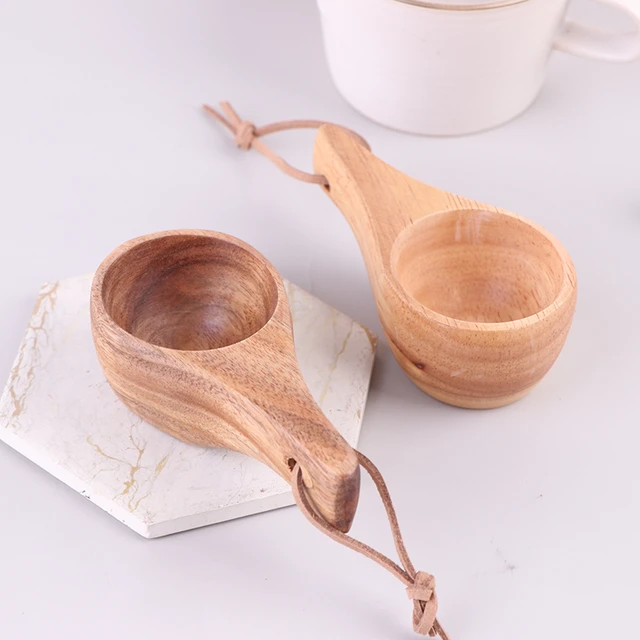 1Pcs 4.3X4.8cm Retro Handmade Natural Wooden Cup Jujube Wood Reusable Tea  Cup Household Kitchen Supplies High Quality - AliExpress