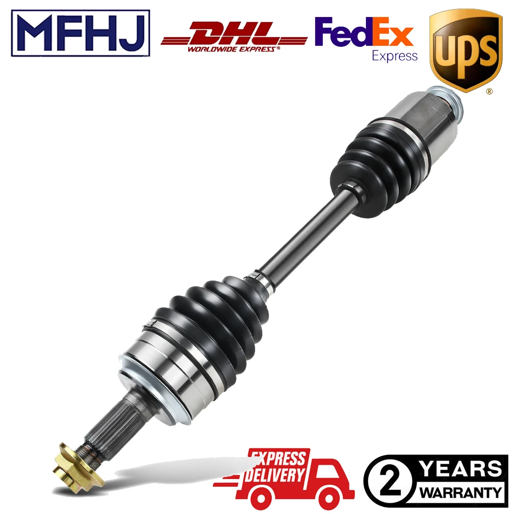 New CV Axle Shaft Assembly For Honda Accord 2015- CR-V L4 2.4L Front Right 66-4343, 44305T1WA01, 44305T2AA21