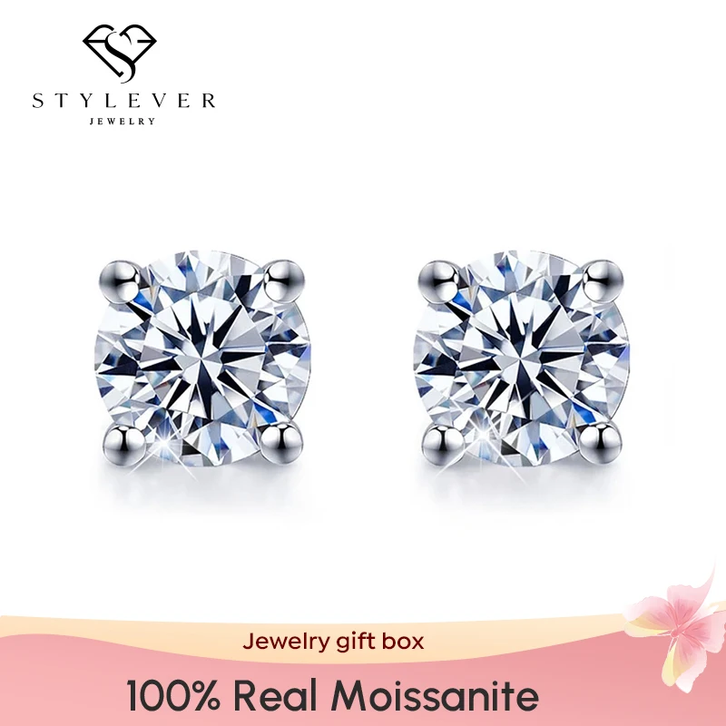 Acquista BagueRingen 1ct VVS D Color Moissanite Orecchini per le donne