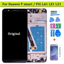 Ensemble écran tactile LCD intelligent, avec cadre, pour Huawei enjoy 7S, FIG LA1 LX1 L21 L22=