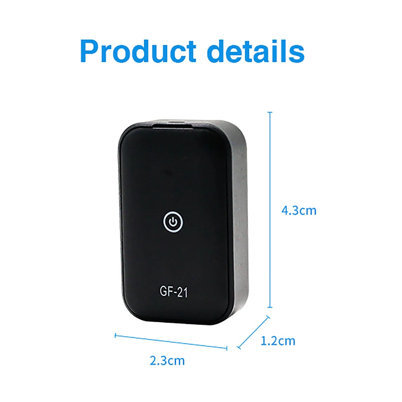 GPS Tracker- Mini Voice Activated Recorder Real Time Audio Recording  WiFi/GSM