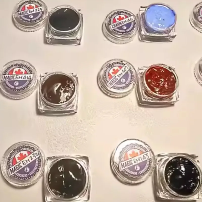 2.5ML 12색 미네랄 레이어드 수채화 참 시리즈 침전색 안료 세트 아티스트 아트 페인팅 창작 용품