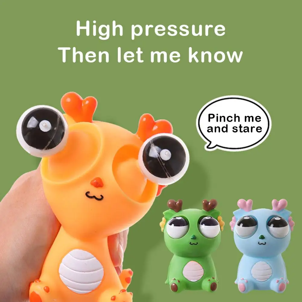 Funny Eyeball Burst Squeeze Toys Kids Adults Creative Tricky Doll Balls Decompression Animal Eyes Popping Out Eyes Toys Gifts 6