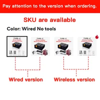 Wireless type-c CarPlay Android Auto Adapter UBS Hub OEM for Retrofit Mazda 2 3 6 CX3 CX5 CX8 CX9 MX5 Demio Miata TK78669U0C Kit 2