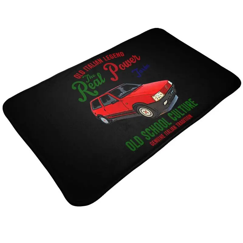Italian Car Fiat Uno Turbo I.E. Mat Rug Carpet New Fashion Delicate Living Room Light Luxury