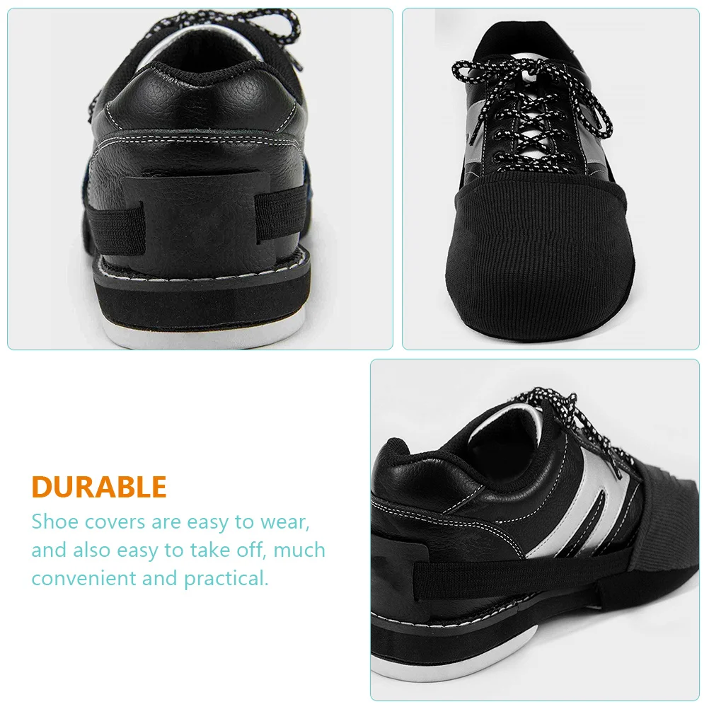 Bowling Shoe Covers Wear-resist Slider Supplies Black Womens Sneakers Sliders Slipping Mat Sports Shoes Ball