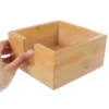 Bamboo Napkin Holder Lunch Napkin Holders Tables Decorative Napkin Tray Dining Table Kitchen Wooden Luncheon Napkin Holder 4