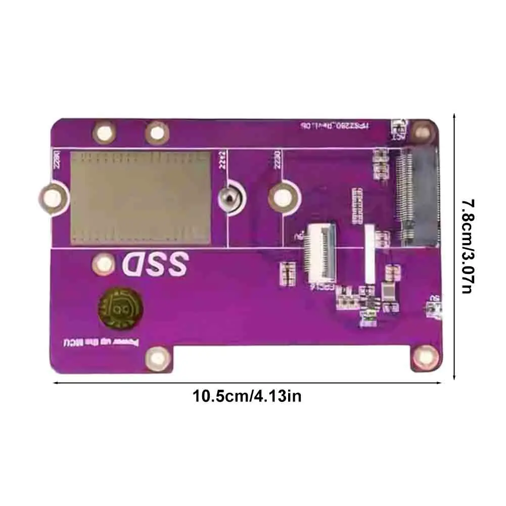 ָ Ʈ ̺,   5 PCIe to M.2 NVMe SSD, Pi5 , 3  SSD    2230 2242/2280 , 1-5 
