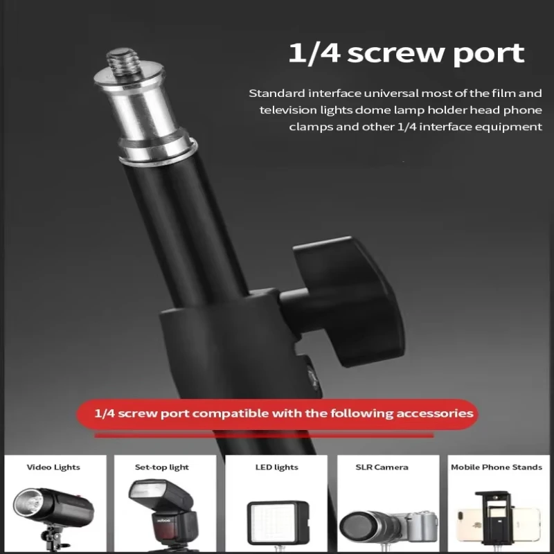 Light Stand Tripod Heavy Duty Metal Alloy for Photo Studio Softbox Video Flash Reflector Lighting Background