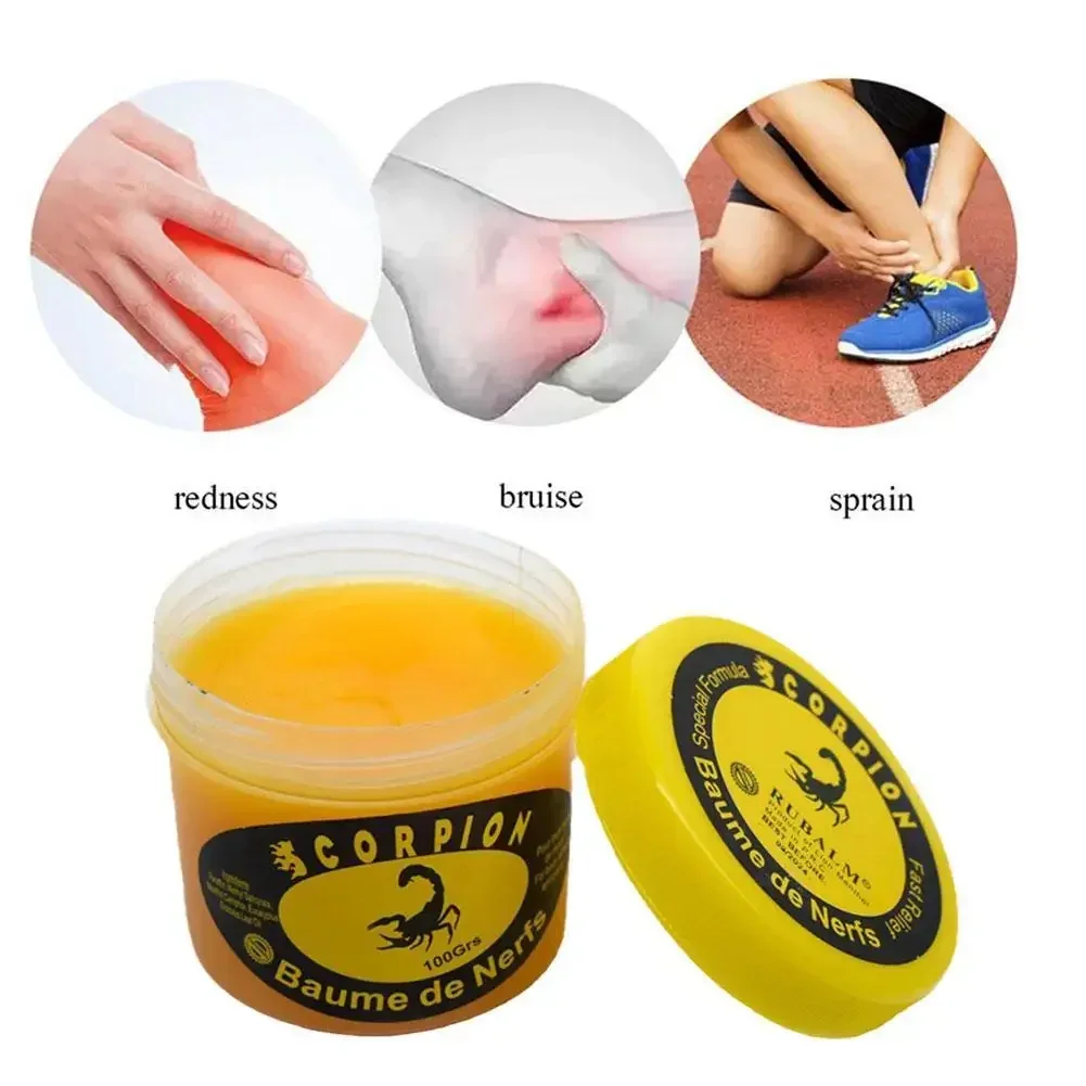 Scorpion Peppermint Cream Rheumatism Sciatica Cramps and Low Back Pain Fatigue Bruise Treatment Muscle Soothing Massage Ointment pain analgesic cream