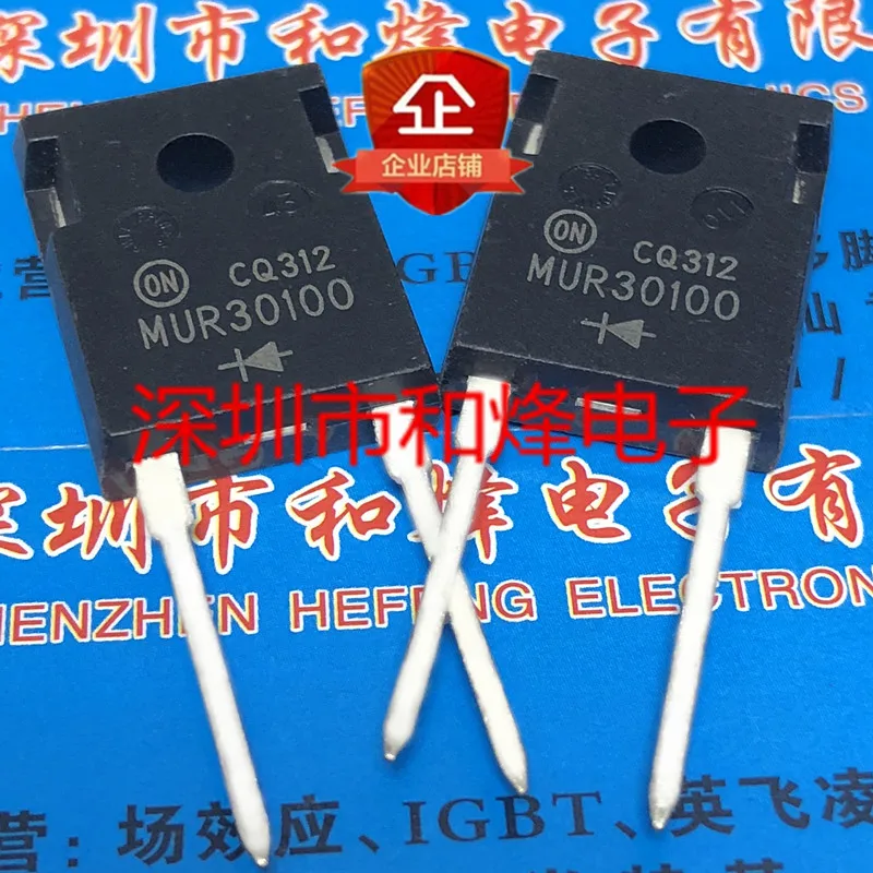 

5PCS-10PCS MUR30100 TO-247 1000V 30A NEW AND ORIGINAL ON STOCK