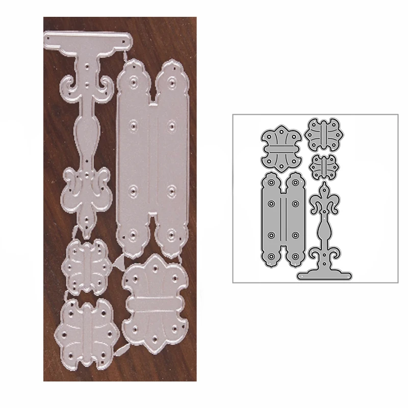 

Новинка 2022, красивый узор, пряжка для ключа, ремесло, тиснение, форма, металлические пресс-формы для рукоделия, декоративный Скрапбукинг, изготовление альбомов, открыток