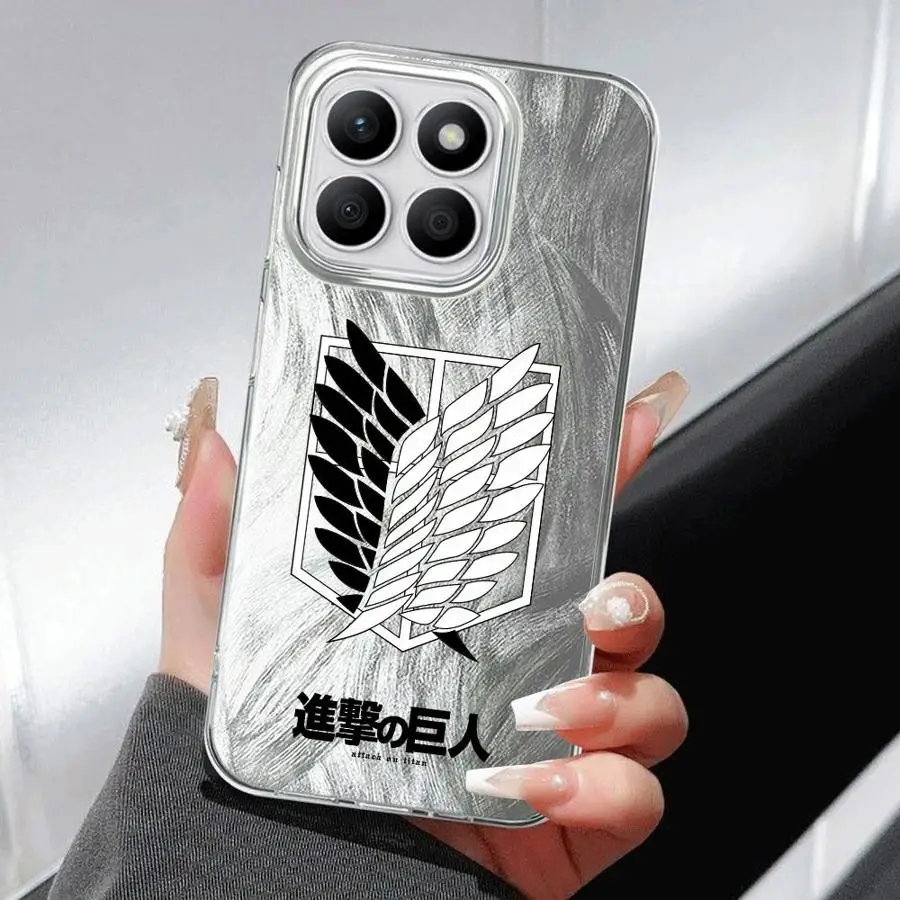Attack on Titan Logo Black Soft Shell Case