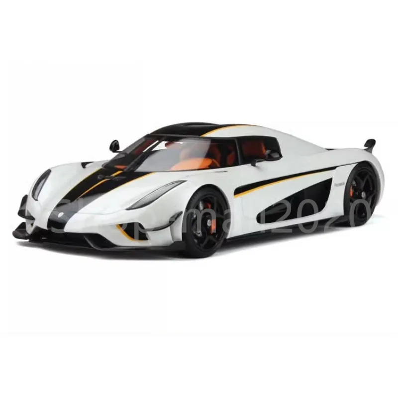 

GT Spirit 1/18 For Koenigsegg Regera 2018 Resin Static Diecast Car Model White Toys Boys Birthday Gifts Hobby Display Collection