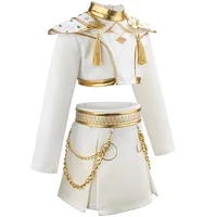 3PS Children's Girls Dance Performance Set Carnival Cosplay Costume Set Halloween Party Set Carnival Costumes 3-10 Years Old 4