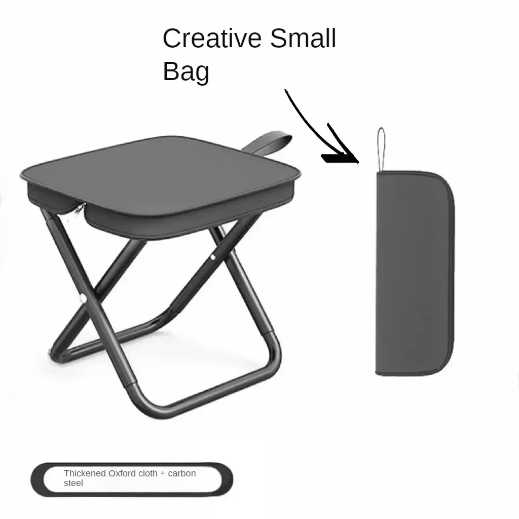 Folding Chair Outdoor Folding Stool Camping Chair Park Stool Picnic Small Fishing Chair Portable Small Bench