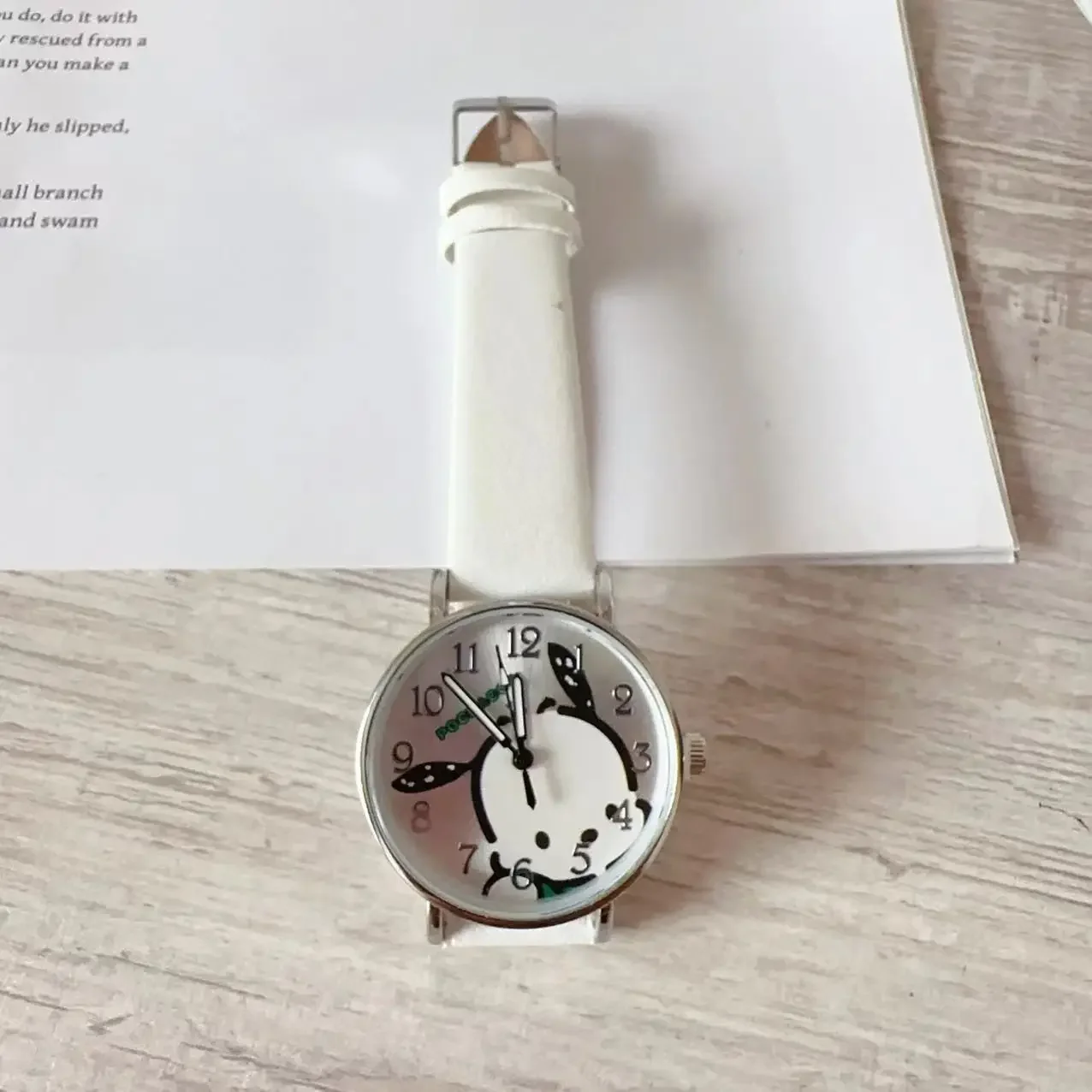 MINISO Sanrio Children Watches Hello Kitty Melody Cinnamoroll Watches Kuromi Pochacco Pompompurin Wrist Watch Kids Gifts 6