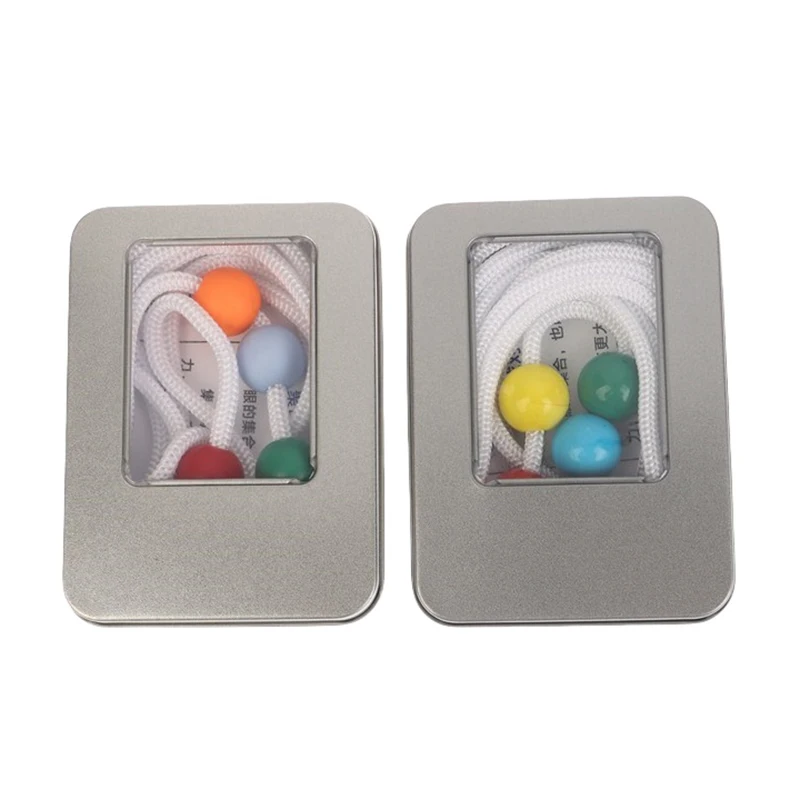 1Pcs Sports Eye Sight Train Five Beads Brock String Vision Convergence Insufficiency Training Tool Target Pointing Practice