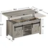 SEDETA Lift Top Coffee Table, 4 in 1 Multi-Function Convertible Coffee Tables with Storage and Hidden Compartment 3