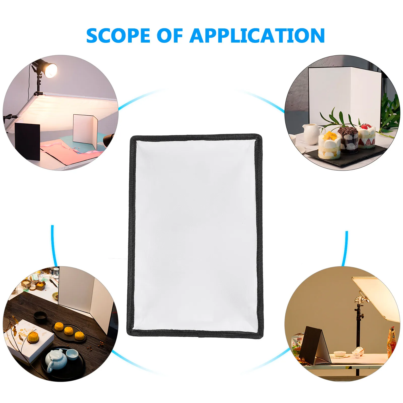 20x30 패브릭 사진 촬영용 소프트박스 휴대용 조명 디퓨저, 사진작가, 예술가, 온라인 판매자, 비디오 촬영을 위한 밝고 균일한 조명