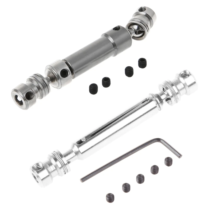 금속 후면 드라이브 샤프트 CVD, WLtoys 12428 12423 1/12 RC 자동차 크롤러 짧은 cour용