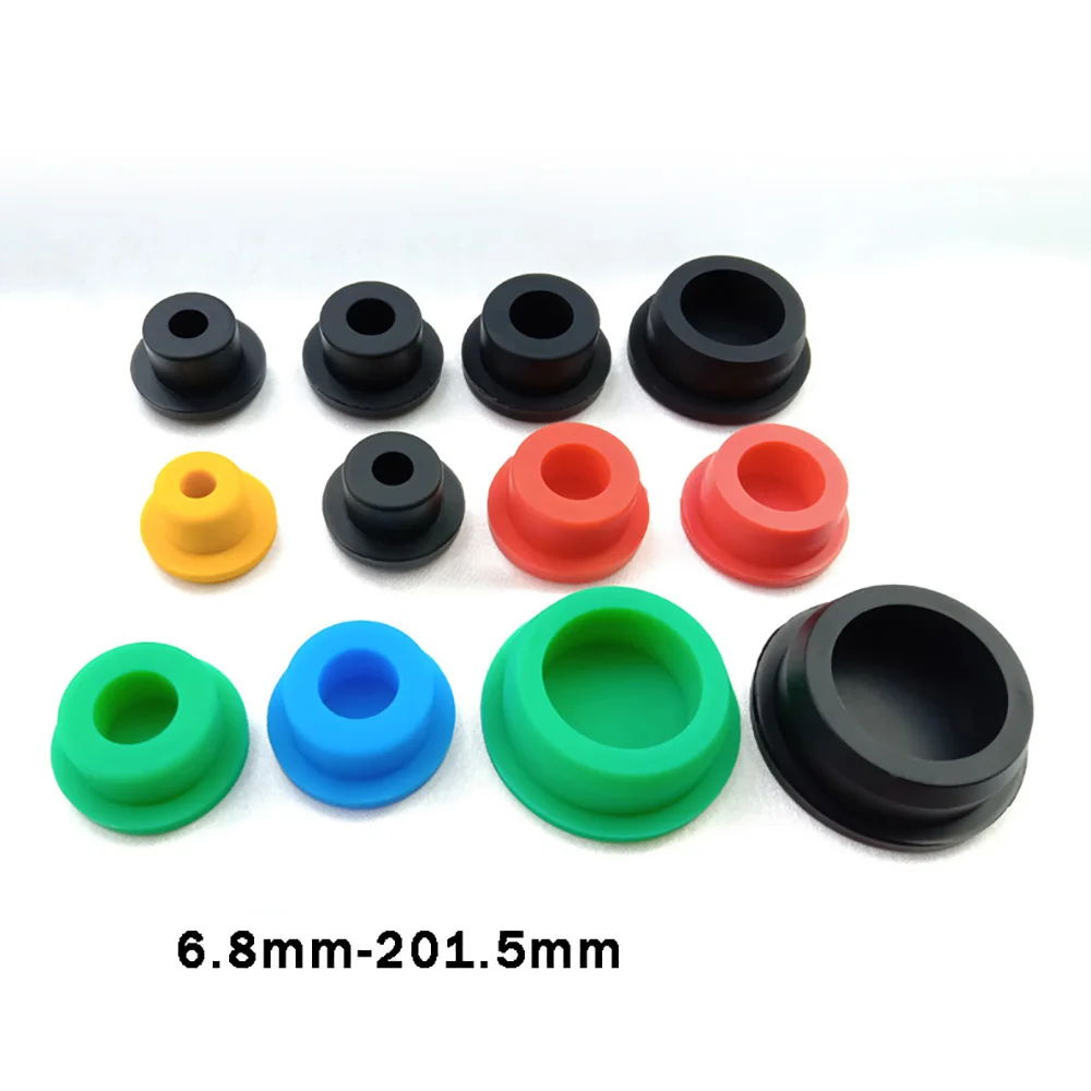 

Bore 15mm - 31.5mm Silicone Rubber Hole Plugs Blanking Cover End Cap Pipe Inserts Bungs Seal Stopper Dustproof Plug - 7 Colors