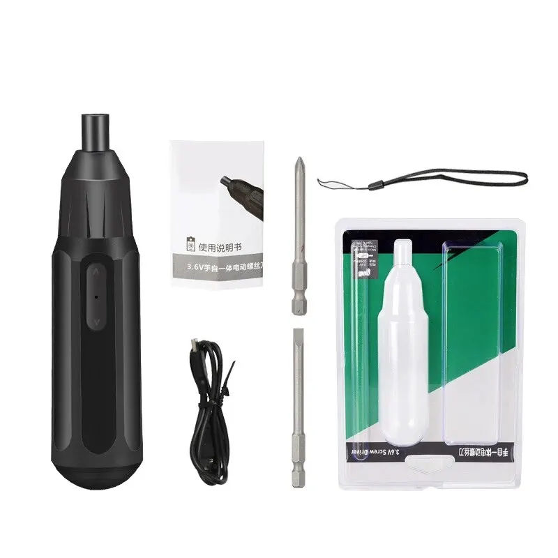 GROSAM 미니 전기 스크루 드라이버 세트, WL-DDLSD 스마트 무선 전기 스크루 드라이버, USB 충전식, 3.6V