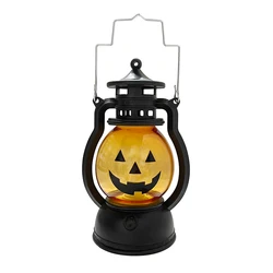 Enchanting LED Pumpkin Lantern - Festive Decor for Indoor and Outdoor Spaces (A light)