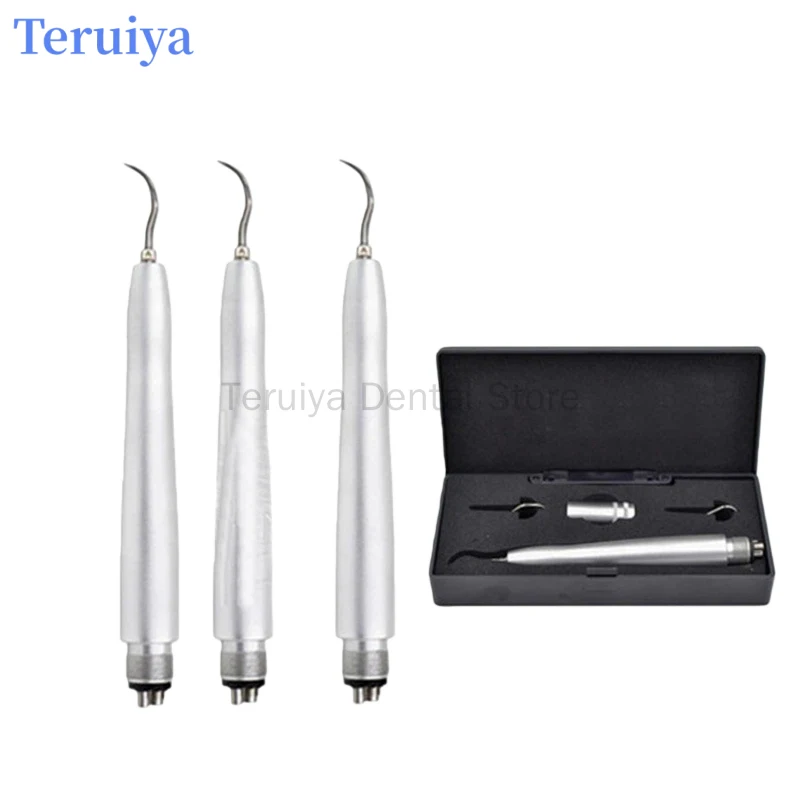 Professional Dental Air Scaler - KAVO Same Model Adaptation, Non-Heated & 3 Working Tips, High-Performance Teeth Cleaning Clinic
