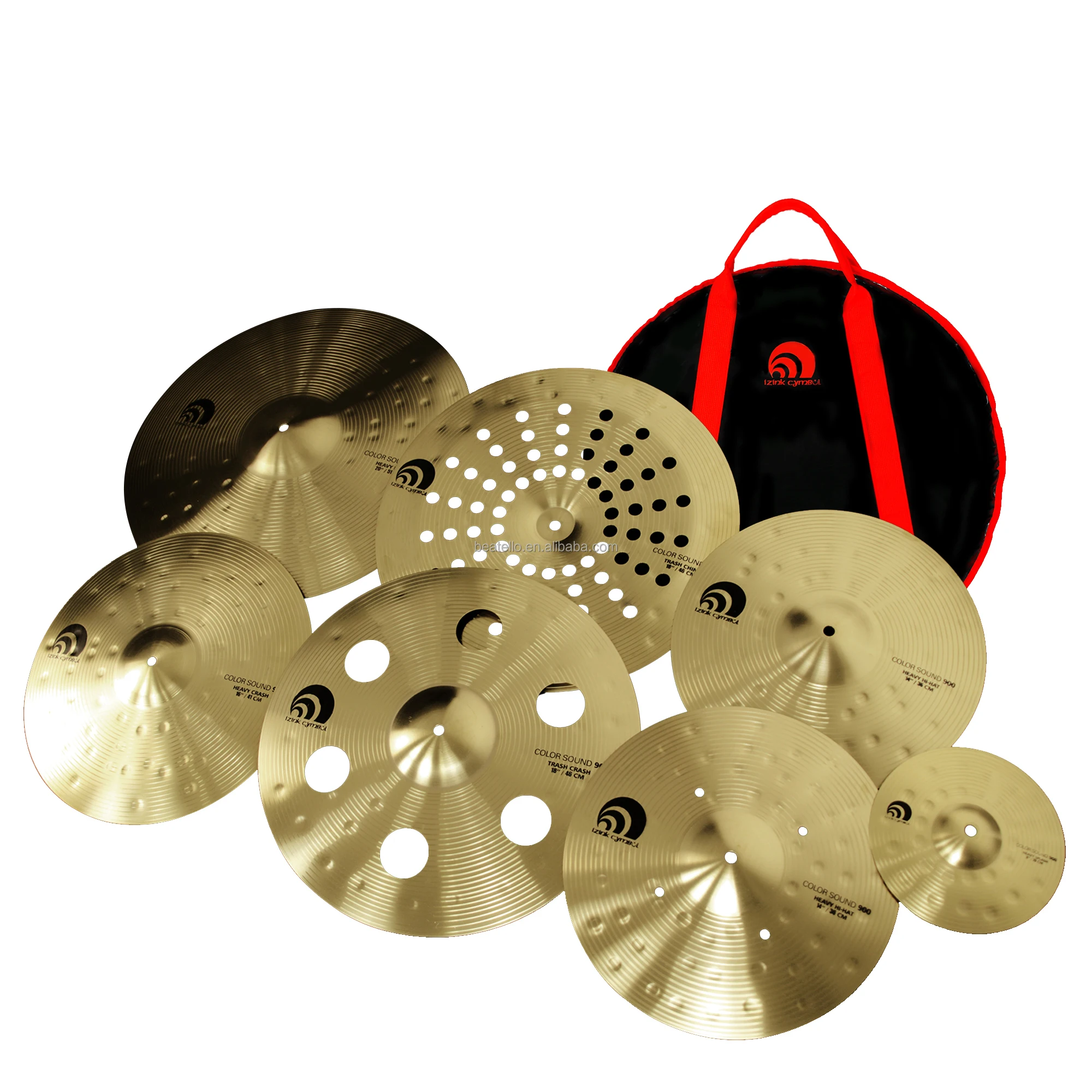 IZNK Hand Made Cymbals Set Percussion Musical Drum Accessories