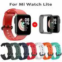 

Strap for XiaoMi Mi Watch Lite Sport Silicone Band For Mi Watch Lite Smart Belt Wristband Bracelet Replacement Watch case 05