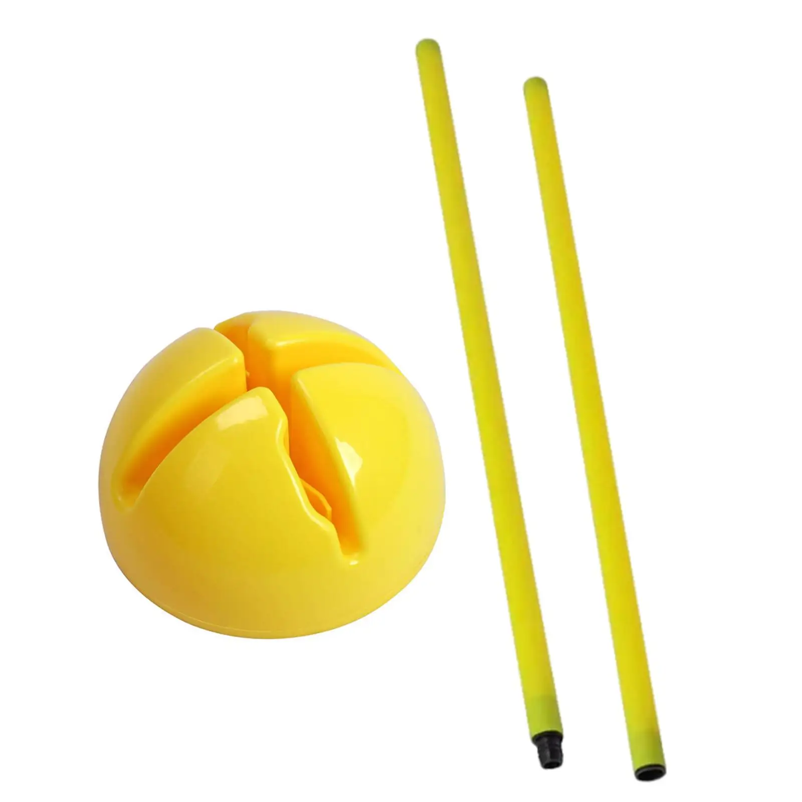 Football Agility Training Poles Soccer Training Sticks for Outdoor Sports