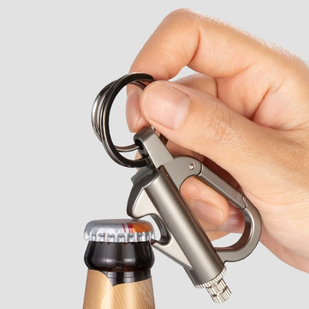 Permanent Match Lighter Keychain Outdoor Emergency Fire Starters Waterproof Cigarettes Flints Keyrings